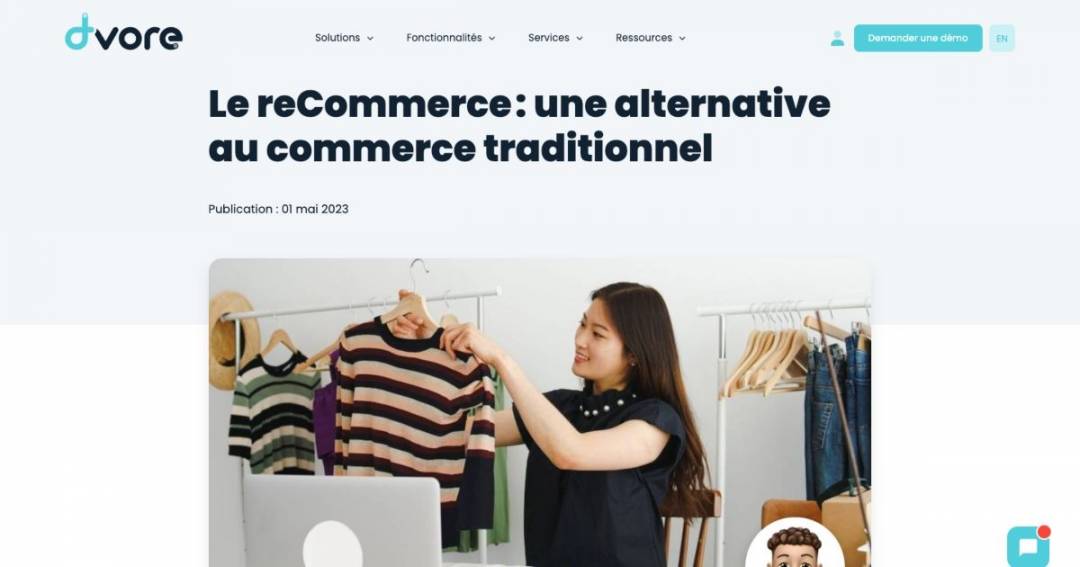 The reCommerce : an alternative to traditional commerce